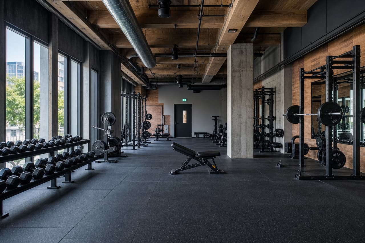 Forge Athletic gym website preview
