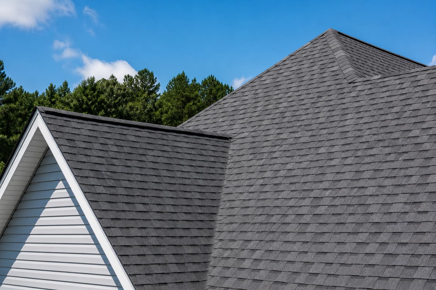 Completed Marietta roof and deck